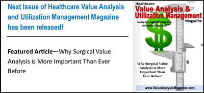 Healthcare Value Analysis Mag