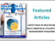 Featured Articles September 2026 – Healthcare Value Analysis & Utilization Management Magazine